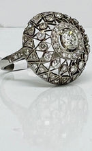 Load image into Gallery viewer, Incredible Vintage Diamond Ring in Platinum
