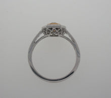 Load image into Gallery viewer, Bourbon Color Flanders Cut Natural Diamond Ring