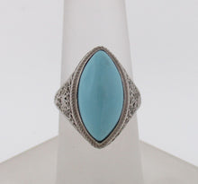 Load image into Gallery viewer, Antique Armenian Handmade Turquoise Ring