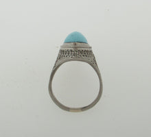 Load image into Gallery viewer, Antique Armenian Handmade Turquoise Ring