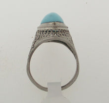 Load image into Gallery viewer, Antique Armenian Handmade Turquoise Ring