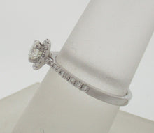 Load image into Gallery viewer, Dainty Seng Firey Diamond™ Halo Ring in White Gold