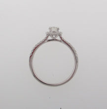 Load image into Gallery viewer, Dainty Seng Firey Diamond™ Halo Ring in White Gold