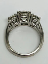 Load image into Gallery viewer, Classic 3 Diamond Ring in Platinum
