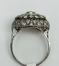 Load image into Gallery viewer, Incredible Vintage Diamond Ring in Platinum
