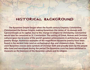 Nouveau 1910 Byzantine Cross Necklace