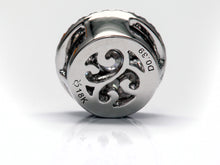 Load image into Gallery viewer, Diamond Cluster Slide Pendant in 18k White Gold
