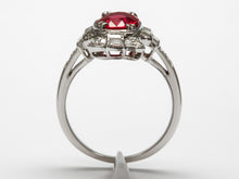 Load image into Gallery viewer, Brilliant Antique Ruby and Diamond Ring
