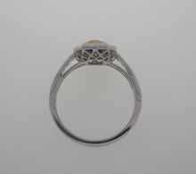 Load image into Gallery viewer, Bourbon Color Flanders Cut Natural Diamond Ring
