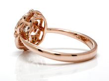 Load image into Gallery viewer, Vintage Style 14k Rose Gold Faint Pink Seng Firey Diamond™ Ring
