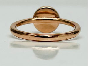 Man in the Moonstone Ring in 14k Rose
