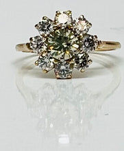 Load image into Gallery viewer, Lemony Seng Firey Diamond™️ Flower Diamond Ring

