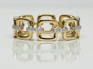 Diamond Square Link Band