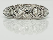 Load image into Gallery viewer, Vintage Style Diamond Band
