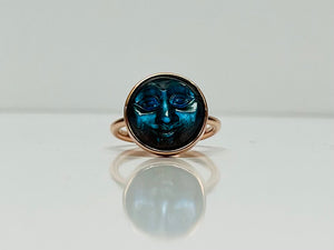 Man in the Moon Labradorite ring