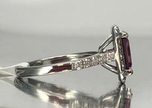 Load image into Gallery viewer, Unique Fancy Color Sapphire and Diamond Ring
