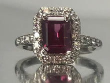 Load image into Gallery viewer, Unique Fancy Color Sapphire and Diamond Ring
